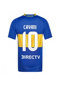 Boca Juniors Edinson Cavani #10 Fotballdrakt Hjemme Klær 2024-25 Korte ermer